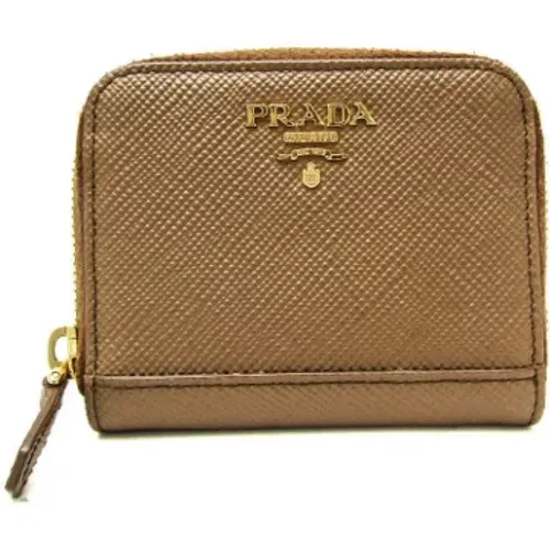 Pre-owned Leather wallets , female, Sizes: ONE SIZE - Prada Vintage - Modalova