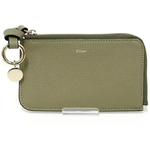 Pre-owned Wallets, female, , Size: ONE SIZE Pre-owned Leather wallets - Chloé Pre-owned - Modalova