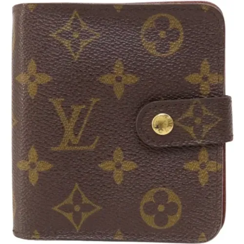 Pre-owned Canvas wallets , female, Sizes: ONE SIZE - Louis Vuitton Vintage - Modalova