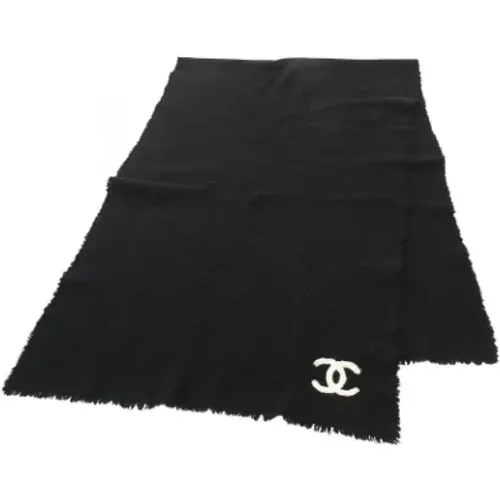 Pre-owned Scarves, female, , Size: ONE SIZE Pre-owned Cashmere scarves - Chanel Vintage - Modalova