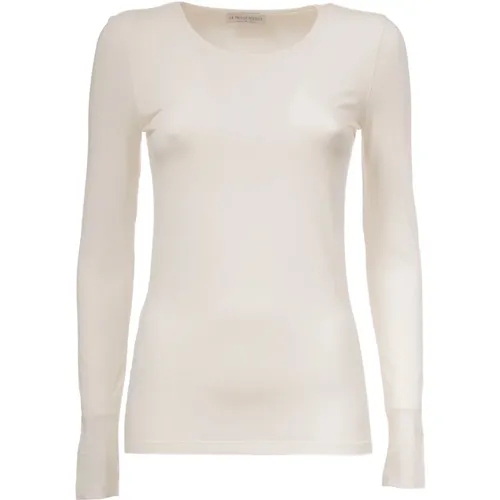 Long Sleeve T-Shirt , female, Sizes: M, XS, L, S - Le Tricot Perugia - Modalova