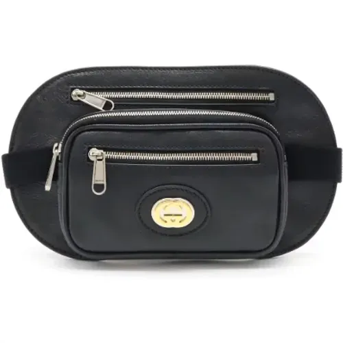 Pre-owned Cross Body Bags, female, , Size: ONE SIZE Pre-owned Leather gucci-bags - Gucci Vintage - Modalova