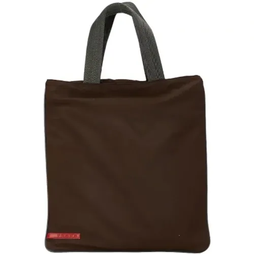 Pre-owned Canvas totes , female, Sizes: ONE SIZE - Prada Vintage - Modalova