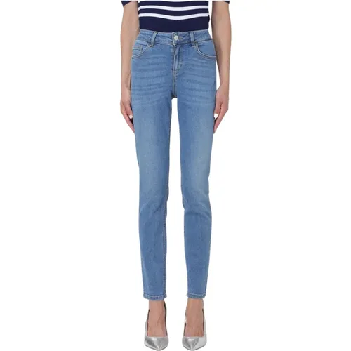 Perfekte Passform Regular Jeans , Damen, Größe: W31 - Liu Jo - Modalova