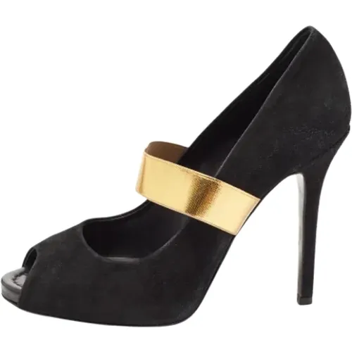 Pre-owned Pumps, female, , Size: 9 US Pre-owned Suede heels - Dolce & Gabbana Pre-owned - Modalova