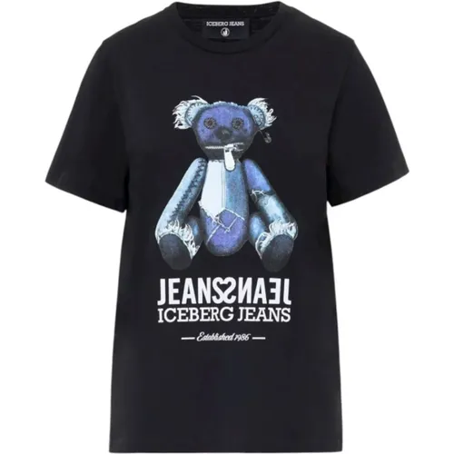 T-Shirts, female, , Size: XS Short Sleeve T-Shirt - Iceberg - Modalova