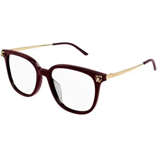 Stilvolle Brille für jeden Anlass , unisex, Größe: 53 MM - Cartier - Modalova
