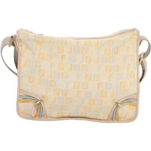 Pre-owned Cross Body Bags, female, , Size: ONE SIZE Pre-owned Canvas fendi-bags - Fendi Vintage - Modalova