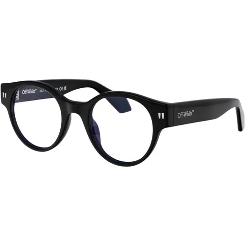 Stylische Optical Style 55 Brille - Off White - Modalova