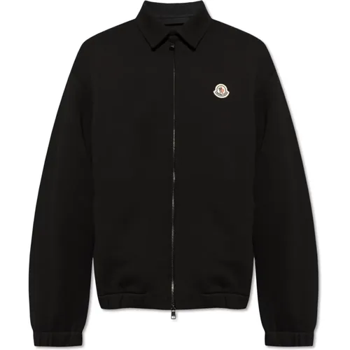 Sweatshirt mit Reißverschluss - Moncler - Modalova