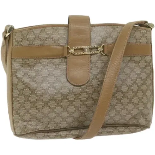 Pre-owned Canvas celine-bags , female, Sizes: ONE SIZE - Celine Vintage - Modalova