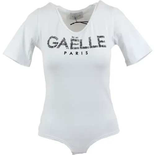 Kurzarm-Body , Damen, Größe: L - Gaëlle Paris - Modalova