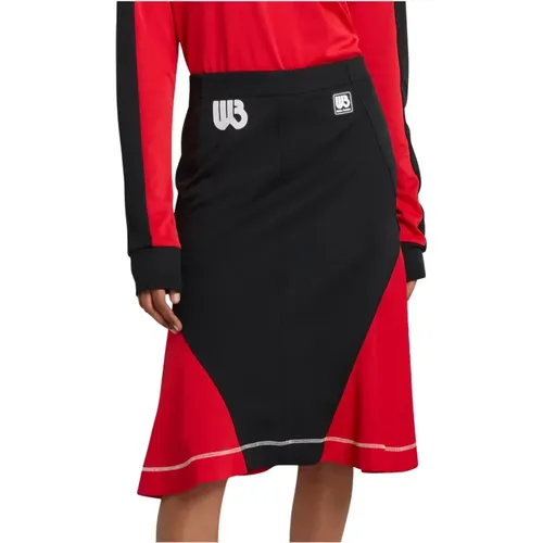 Lana Midi Skirt , female, Sizes: S - Wales Bonner - Modalova
