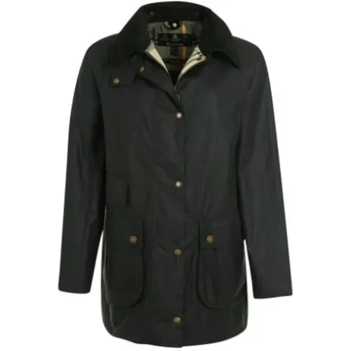 Light Jackets, female, , Size: L Stylish Wax Jacket for Men - Barbour - Modalova