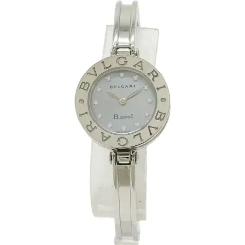 Pre-owned Stainless Steel watches , female, Sizes: ONE SIZE - Bvlgari Vintage - Modalova