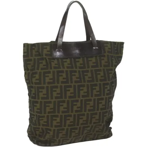 Pre-owned Canvas fendi-bags , female, Sizes: ONE SIZE - Fendi Vintage - Modalova