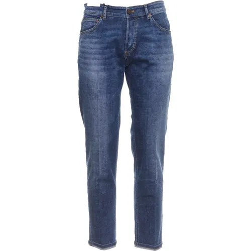 Men's Clothing Jeans Azure Denim Ss24 , male, Sizes: W35, W33, W36, W38 - PT Torino - Modalova