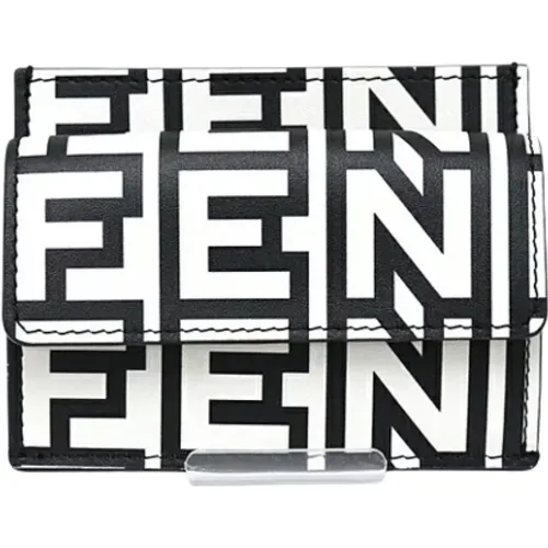 Pre-owned Wallets, female, , Size: ONE SIZE Pre-owned Leather wallets - Fendi Vintage - Modalova