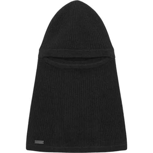 Beanies, female, , Size: ONE SIZE Cashmere Balaclava - Saint Laurent - Modalova