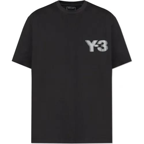 T-Shirts, unisex, , Size: S T-shirt with printed logo - Y-3 - Modalova