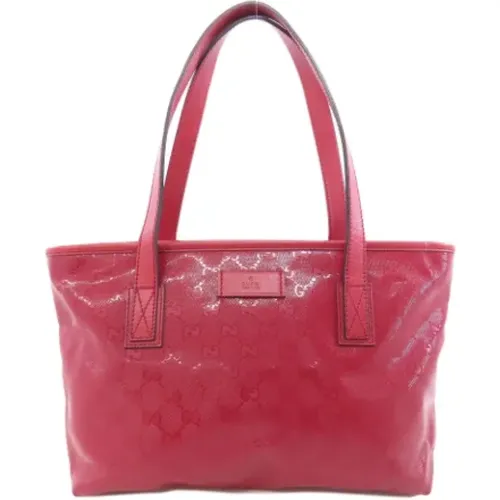 Pre-owned Tote Bags, female, , Size: ONE SIZE Pre-owned Plastic gucci-bags - Gucci Vintage - Modalova