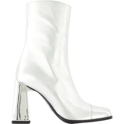 Metallic Leder Moon Boots , Damen, Größe: 36 EU - Carel - Modalova