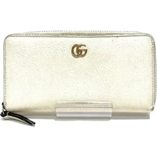 Pre-owned Wallets, female, , Size: ONE SIZE Pre-owned Leather wallets - Gucci Vintage - Modalova