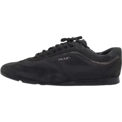 Pre-owned Sneakers, male, , Size: 10 1/2 US Pre-owned Nylon sneakers - Prada Vintage - Modalova