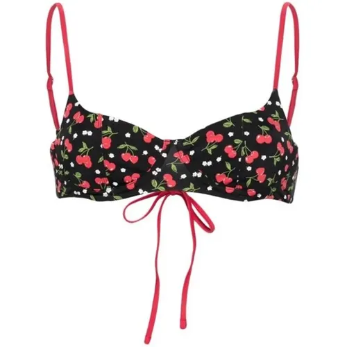 Strandbekleidung mit Kirsch-/Gänseblümchenmuster , Damen, Größe: XS - Frankies Bikinis - Modalova