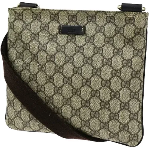 Pre-owned Cross Body Bags, female, , Size: ONE SIZE Pre-owned Canvas gucci-bags - Gucci Vintage - Modalova