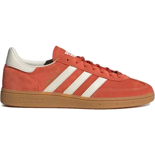 Sneakers, male, , Size: 10 1/3 US Handball Spezial Vintage Sneaker /White - adidas Originals - Modalova