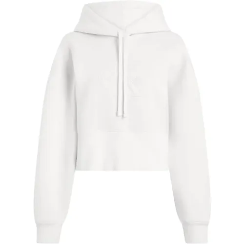 Premium Scuba Sweatshirt , Damen, Größe: M - Calvin Klein - Modalova