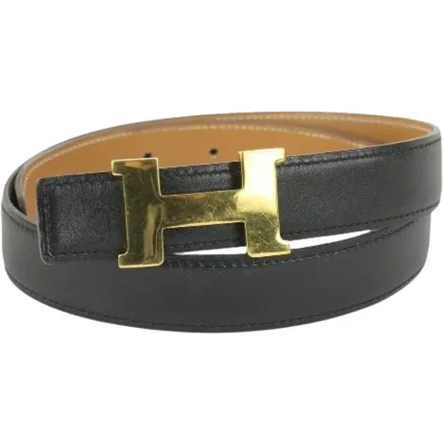 Pre-owned Belts, female, , Size: ONE SIZE Pre-owned Leather belts - Hermès Vintage - Modalova