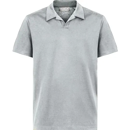 Jersey Polo Shirt , male, Sizes: 2XL, L, XL - Dondup - Modalova