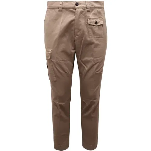 Chinos, male, , Size: W31 Cargo Pants - Dondup - Modalova