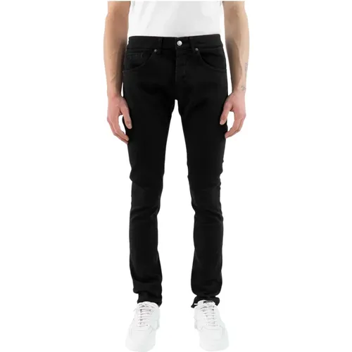 Schmal geschnittene Jeans , Herren, Größe: W30 - Dondup - Modalova