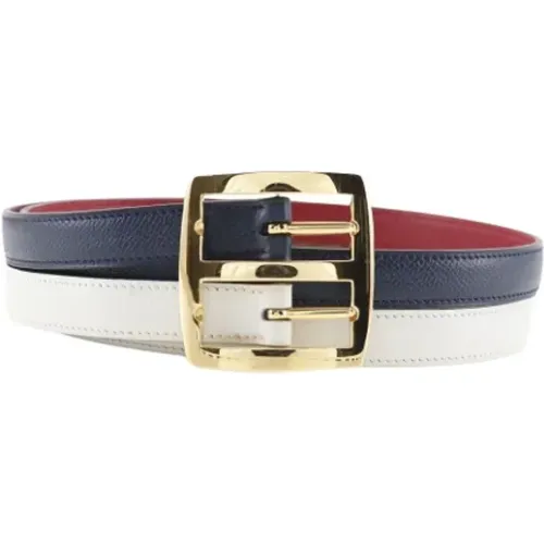 Pre-owned Belts, female, , Size: ONE SIZE Pre-owned Fabric belts - Hermès Vintage - Modalova