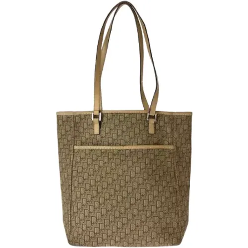 Pre-owned Canvas totes , female, Sizes: ONE SIZE - Dior Vintage - Modalova