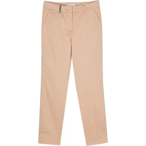 Chinos, female, , Size: 2XL Trousers - PESERICO - Modalova