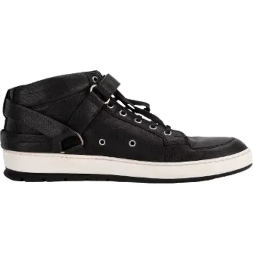 Pre-owned Sneakers, male, , Size: 8 US Pre-owned Leather sneakers - Dior Vintage - Modalova