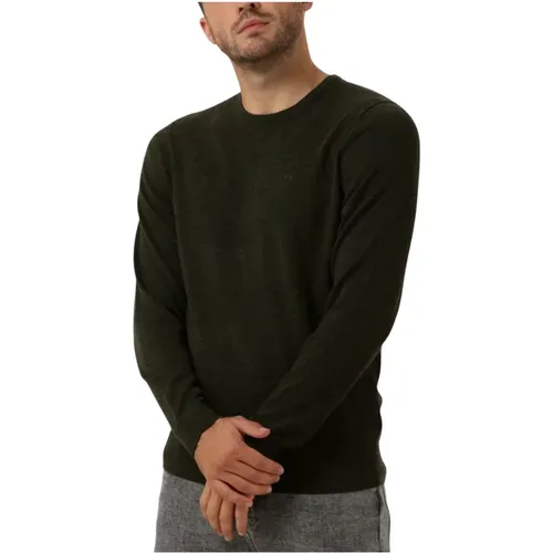 Superior Wool Crew Neck Sweater , Herren, Größe: XS - Calvin Klein - Modalova