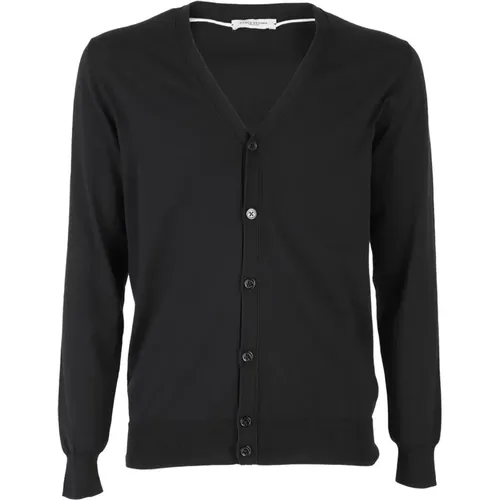 Elegant Button Detail Shirt , Herren, Größe: M - Paolo Pecora - Modalova