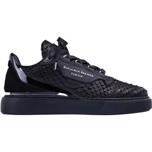 Raphael Python Cut-Matt Sneakers , Herren, Größe: 39 EU - Benjamin Berner - Modalova