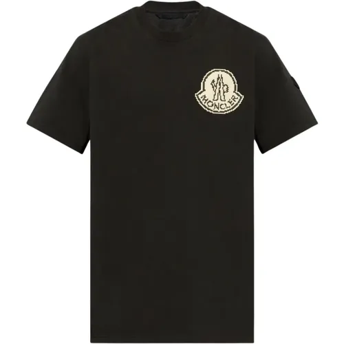 Archive Logo T-Shirt , male, Sizes: 2XL, M, XL - Moncler - Modalova