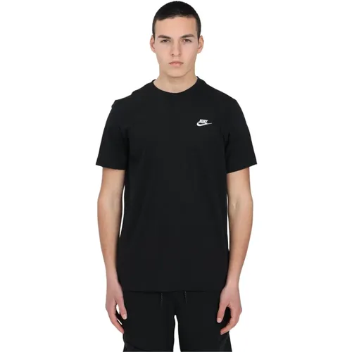 Sportswear Club T-Shirt in Schwarz , unisex, Größe: XS - Nike - Modalova