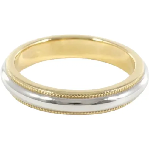 Pre-owned Gold rings , female, Sizes: ONE SIZE - Tiffany & Co. Pre-owned - Modalova