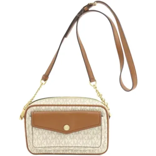 Pre-owned Cross Body Bags, female, , Size: ONE SIZE Pre-owned Canvas shoulder-bags - Michael Kors Pre-owned - Modalova