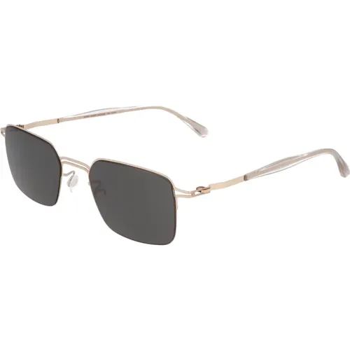 Sunglasses, unisex, , Size: 51 MM Modern Square Metal Sunglasses Alcott - Mykita - Modalova