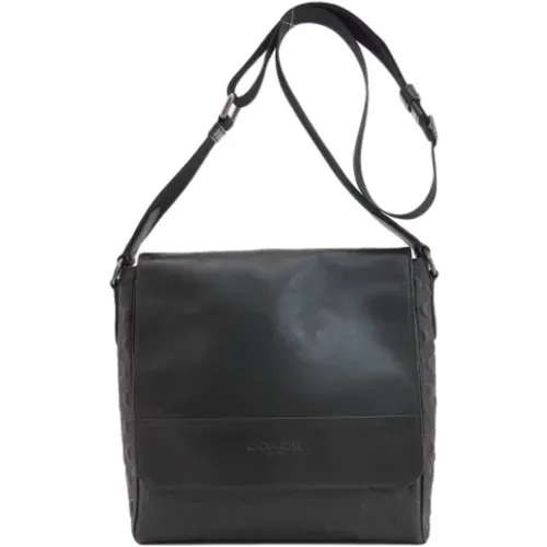 Pre-owned Cross Body Bags, female, , Size: ONE SIZE Pre-owned Leather shoulder-bags - Coach Pre-owned - Modalova