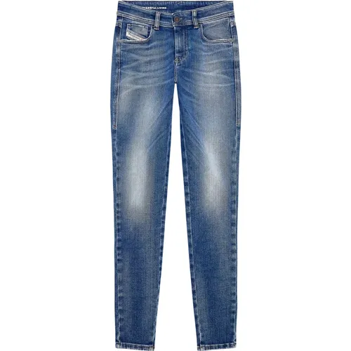 Super skinny Jeans - 2017 Slandy , Damen, Größe: W29 L32 - Diesel - Modalova